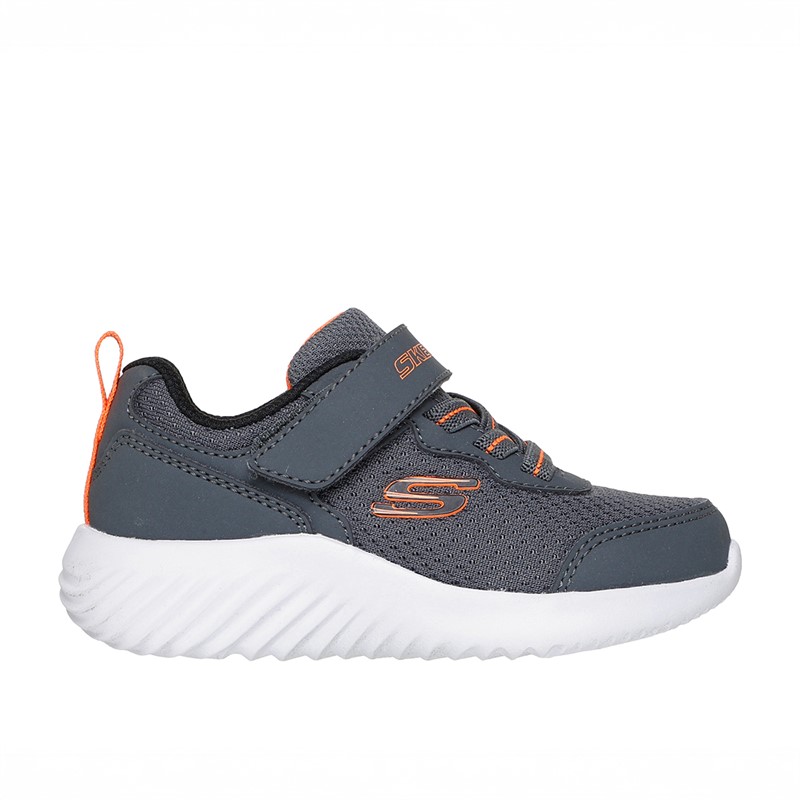 SKECHERS KleinKinder Junge Bounder Turnschuhe Grau