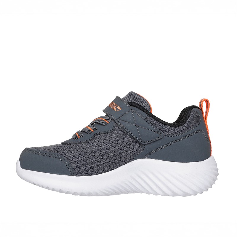 SKECHERS KleinKinder Junge Bounder Turnschuhe Grau