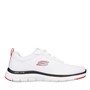 SKECHERS Baskets Flex Advantage 4.0 Providence Homme Blanc/Noir/Rouge