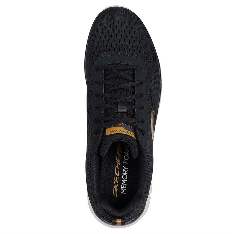 SKECHERS Heren Track Leshur Sneakers Zwart