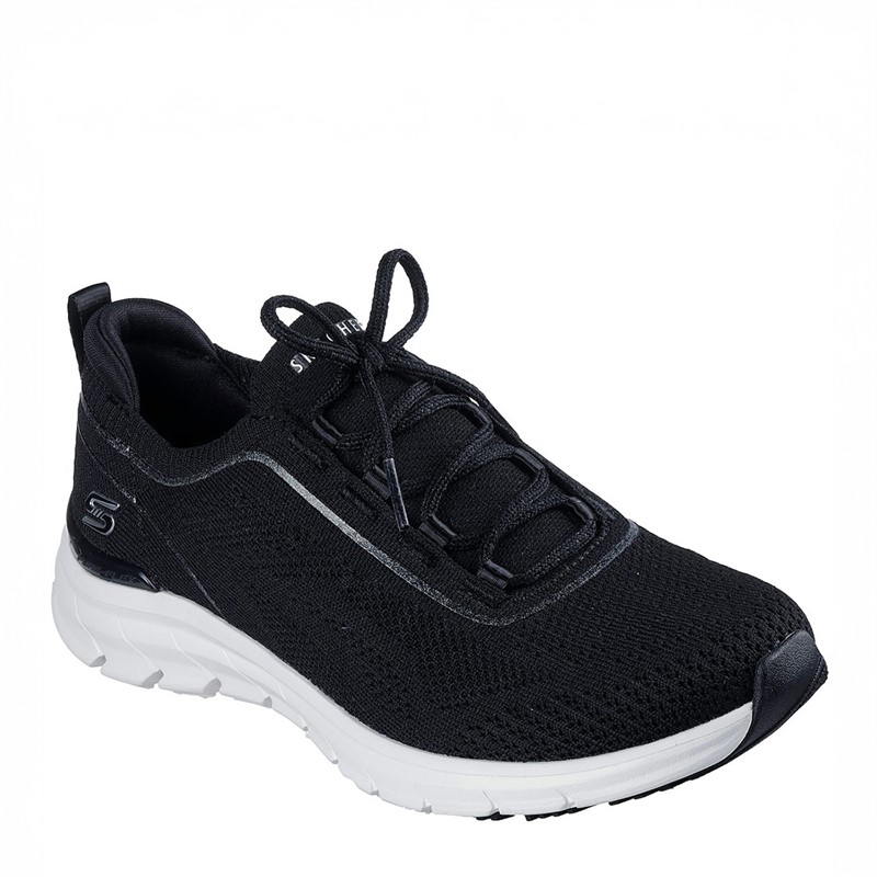 SKECHERS Pure Flex buty sportowe dla niej kolor Midnight Star czarny