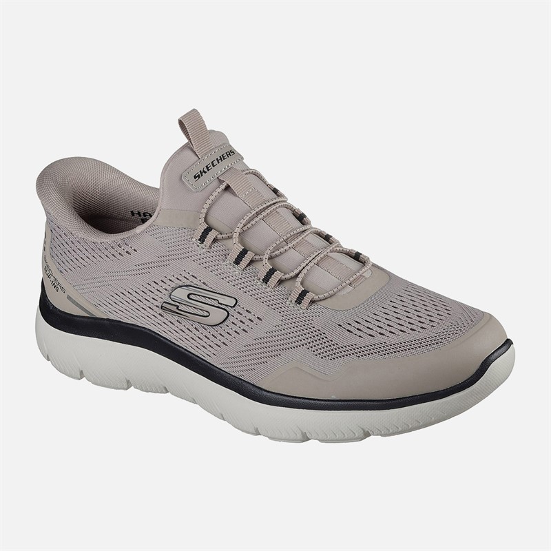 SKECHERS sneakersy wsuwane dla niego kolor naturalny