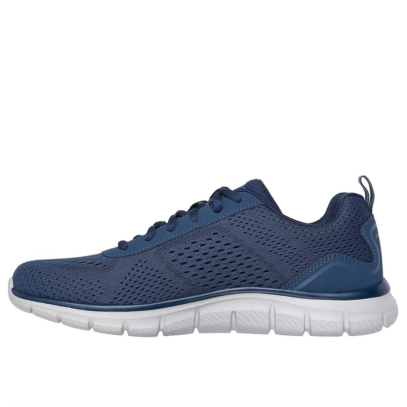 SKECHERS Herren Track Leshur Turnschuhe Blau