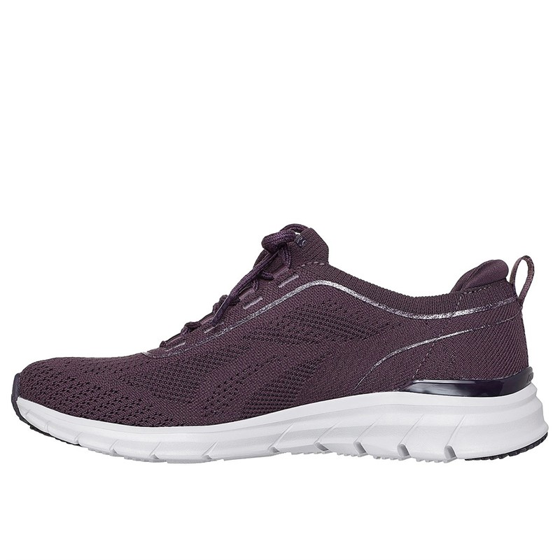 SKECHERS Dame Pure Flex Midnight Star Sneakers Lilla