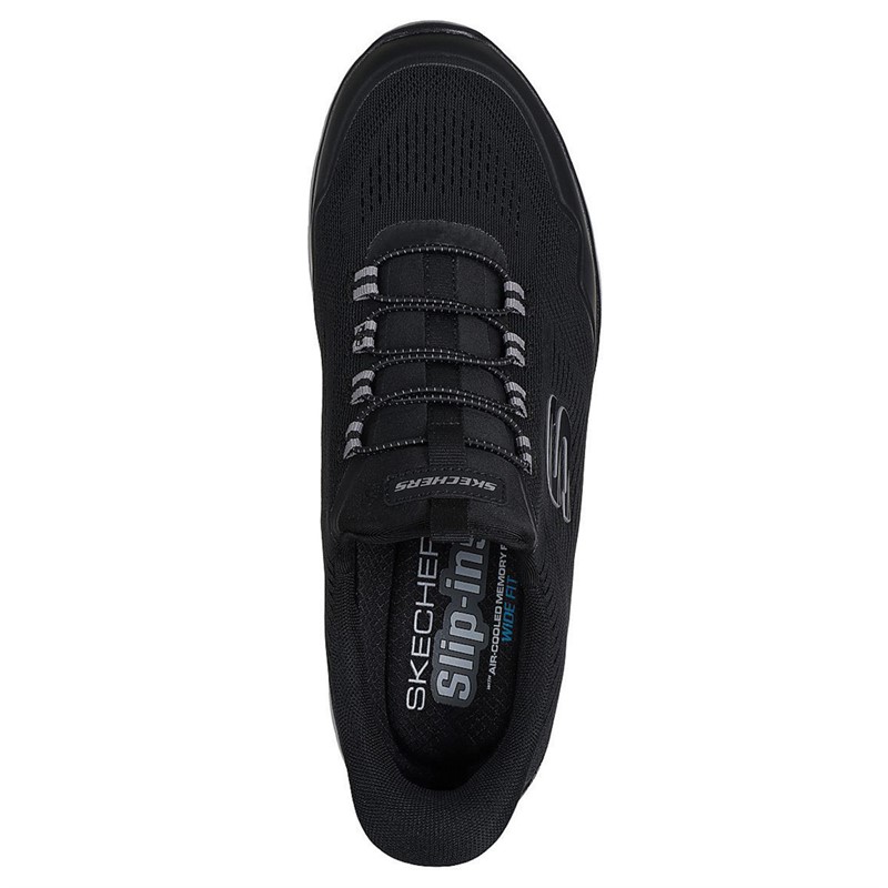 SKECHERS Heren Summits Slip In Sneakers Zwart