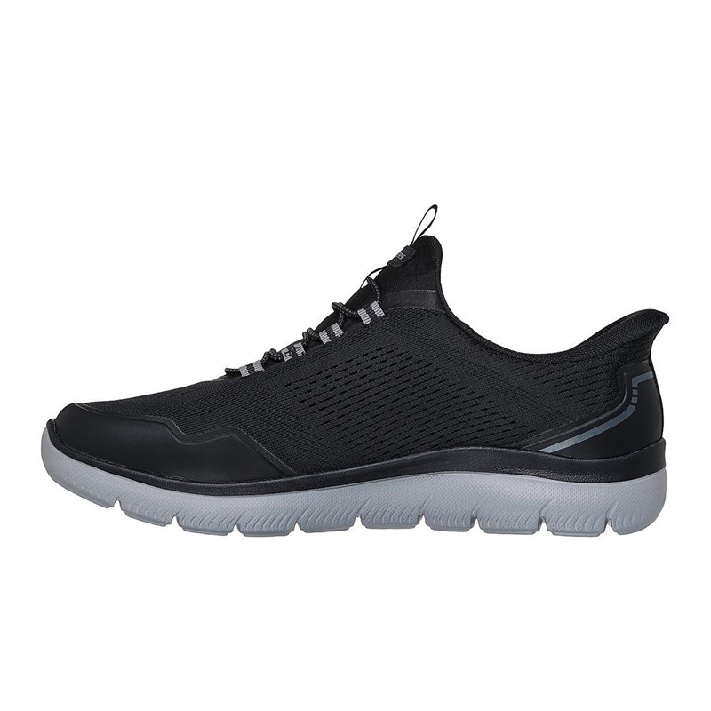 SKECHERS Heren Summits Slip In Sneakers Zwart