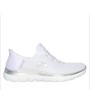 SKECHERS Damen Slip In Summits Sneaker Weiss