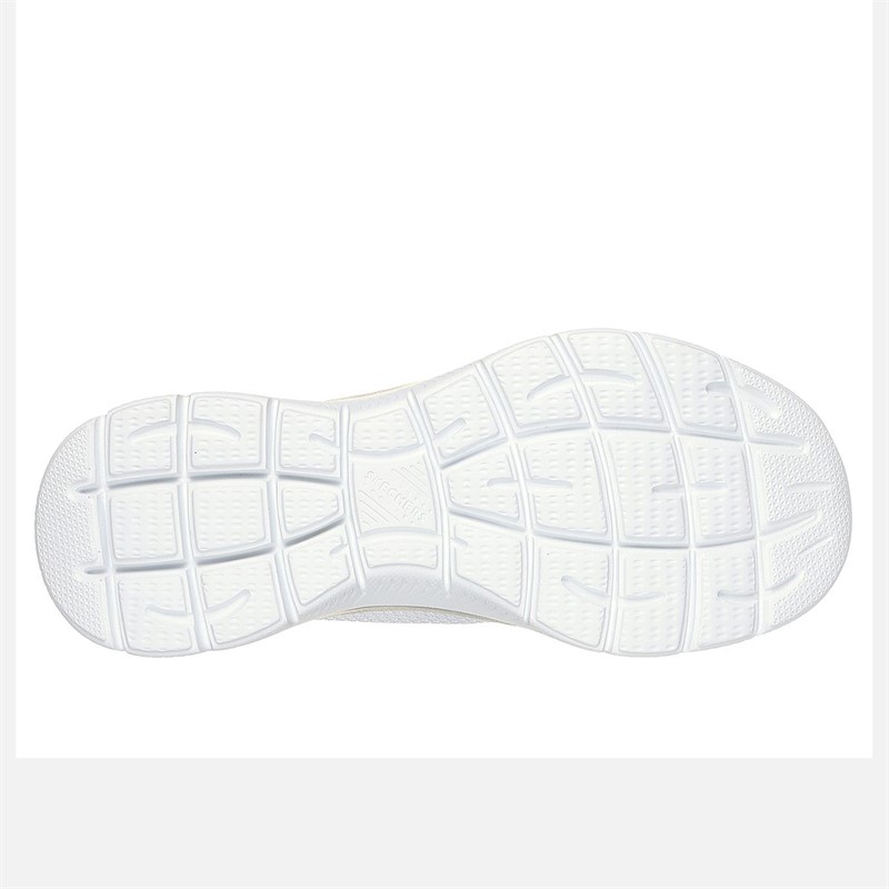 SKECHERS Damen Slip In Summits Sneaker Weiss