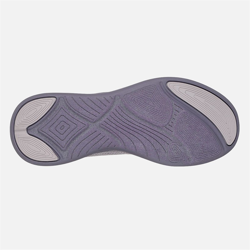 SKECHERS Dames Bobs Flex Mellow Dawn Sneakers Paars