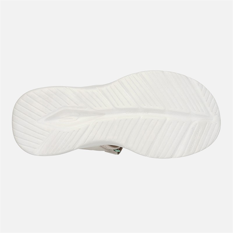 SKECHERS Damen Vapor Foam Sandalen Natural