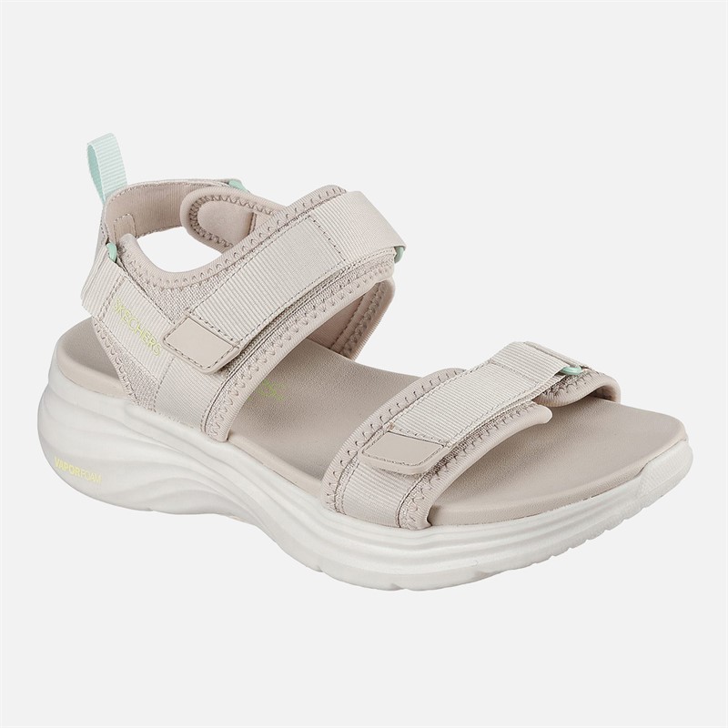 SKECHERS Damen Vapor Foam Sandalen Natural
