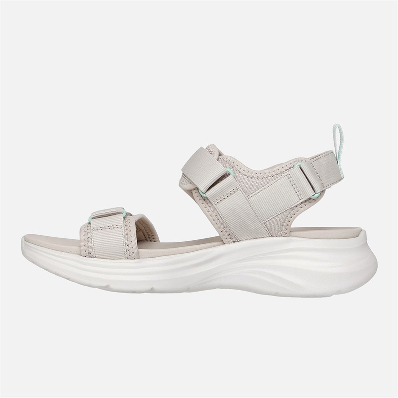 SKECHERS Damen Vapor Foam Sandalen Natural