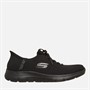 SKECHERS Baskets quotidiennes Femme Summits Nouvelles Noir