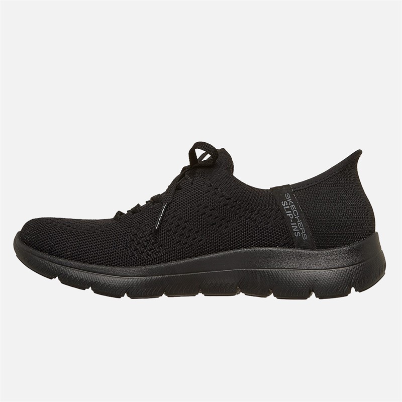 SKECHERS Baskets quotidiennes Femme Summits Nouvelles Noir