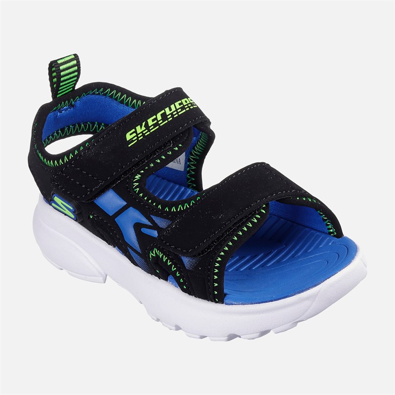 SKECHERS Junge Razor Splash Sandalen Schwarz