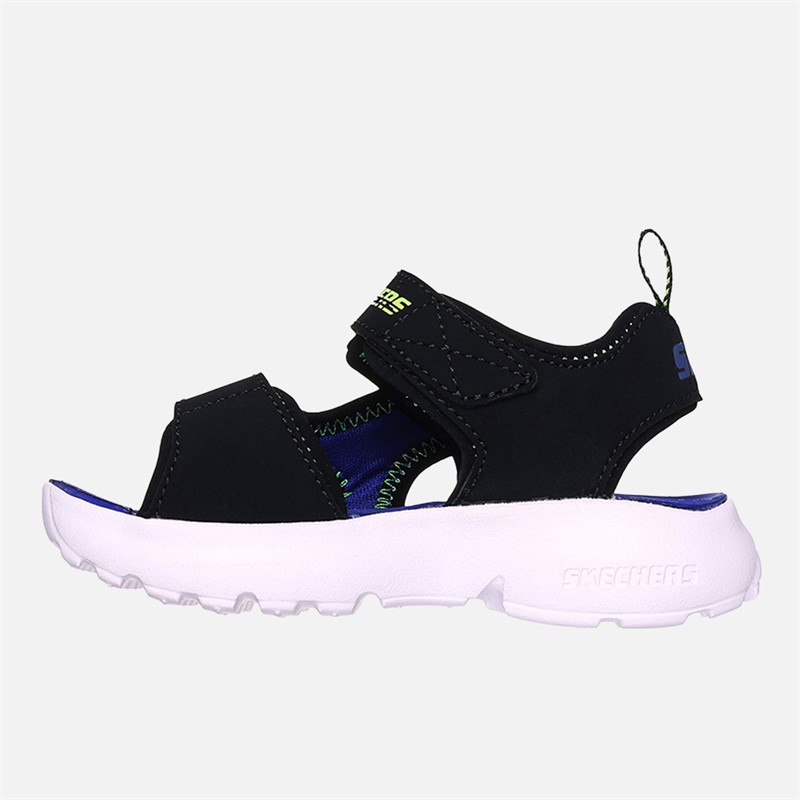 SKECHERS Junge Razor Splash Sandalen Schwarz