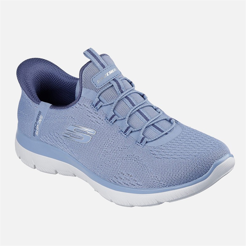 SKECHERS Damen Summits Sneaker Blau