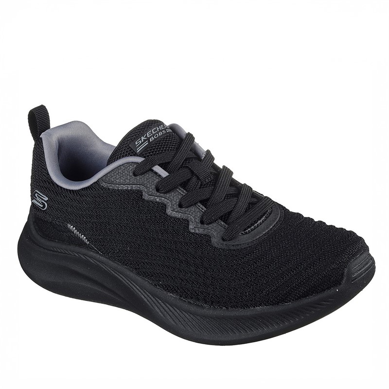 SKECHERS Damen Bobs Flex Mellow Dawn Sneaker Schwarz