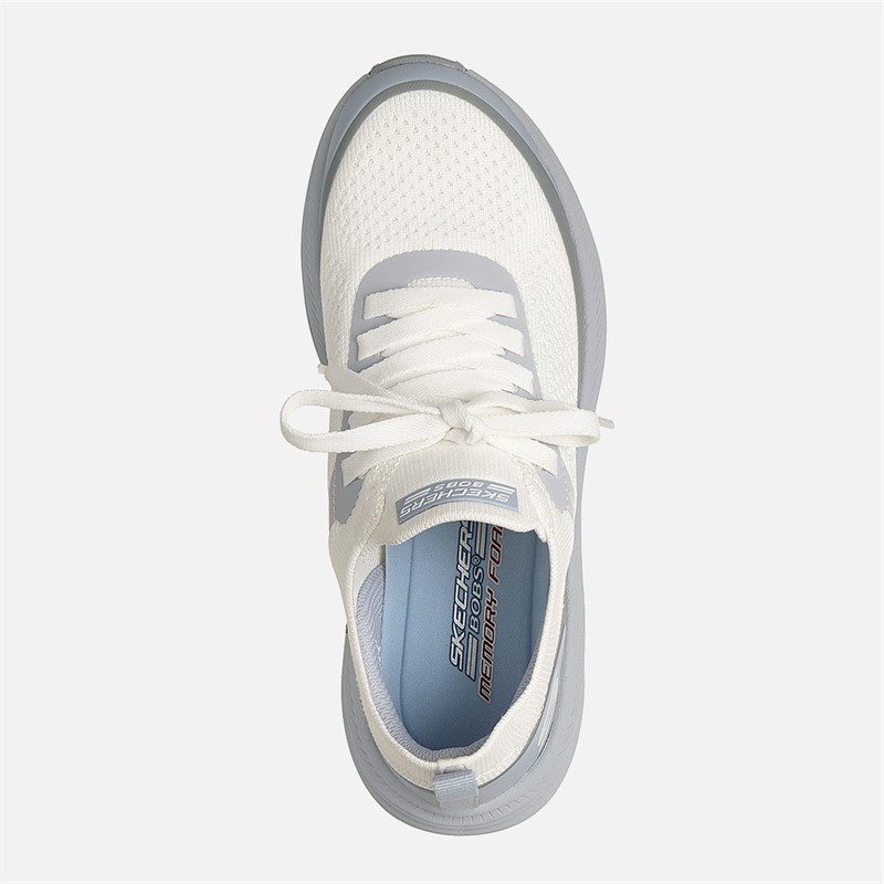 SKECHERS Damen Bobs Skillz Sneakers Weiß