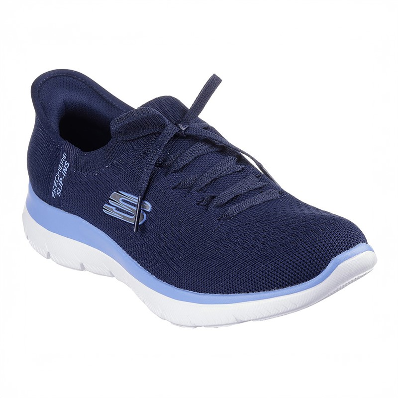 SKECHERS Damen Gipfel Neue Tägliche Sneaker Navy