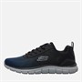 SKECHERS Mens Track Ripkent Trainers Navy/Black