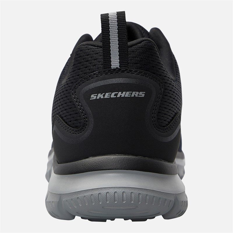 SKECHERS Mens Track Ripkent Trainers Navy/Black