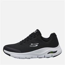 SKECHERS Mens Arch Fit Trainers Black/White