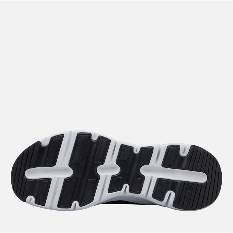 SKECHERS Mens Arch Fit Trainers Black/White