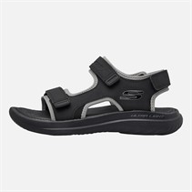 SKECHERS Mens Bounder 2.0 Thutton Sandals Black/Black