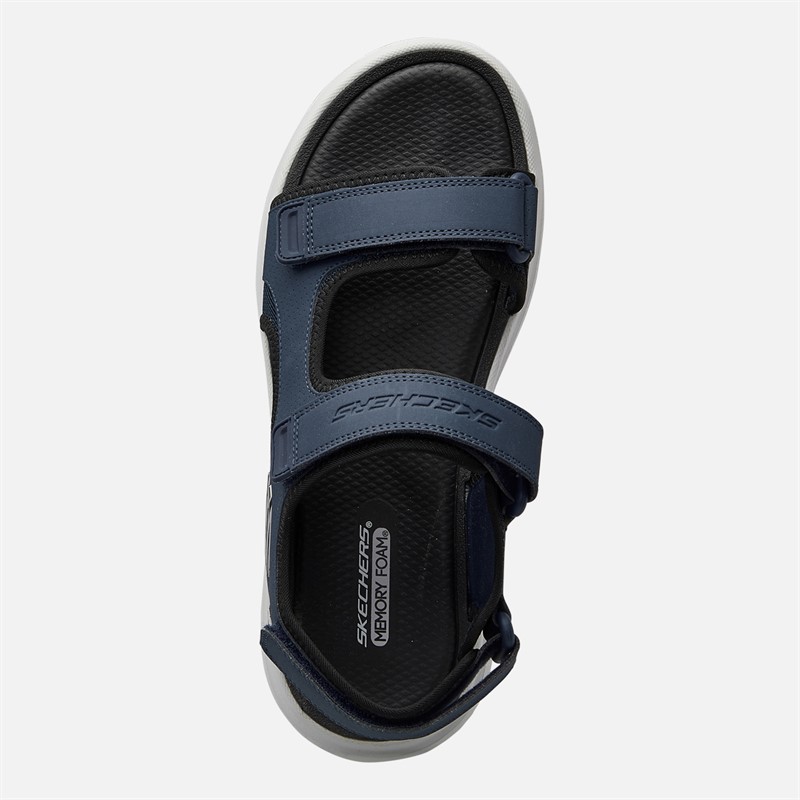 SKECHERS Mens Bounder 2.0 Thutton Sandals Navy/Black