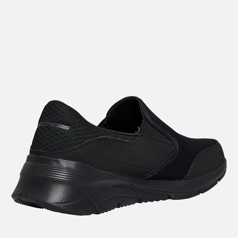 SKECHERS Mens Equalizer 4.0 Persisting Trainers Black/Black