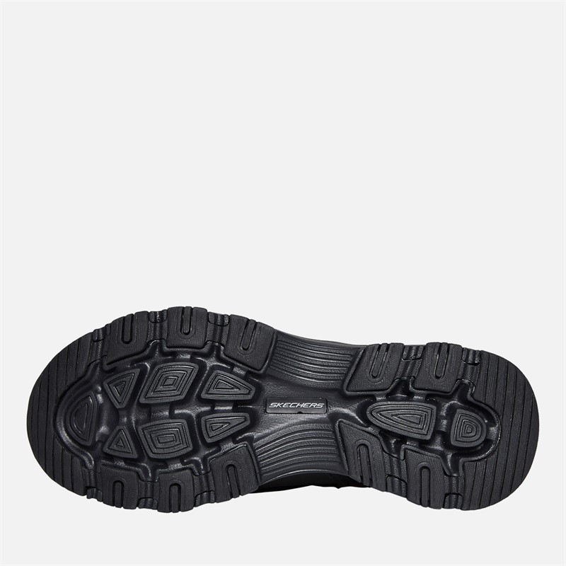 SKECHERS Womens Iconic Trainers Black/Black