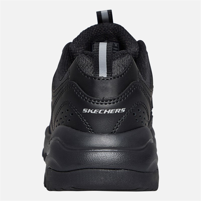 SKECHERS Womens Iconic Trainers Black/Black
