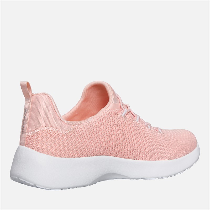 SKECHERS Womens Dynamight Trainers Light Pink