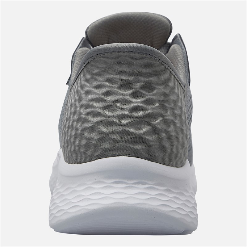 SKECHERS Womens Slip Ins Skech-Lite Pro Natural Beauty Trainers Grey/White