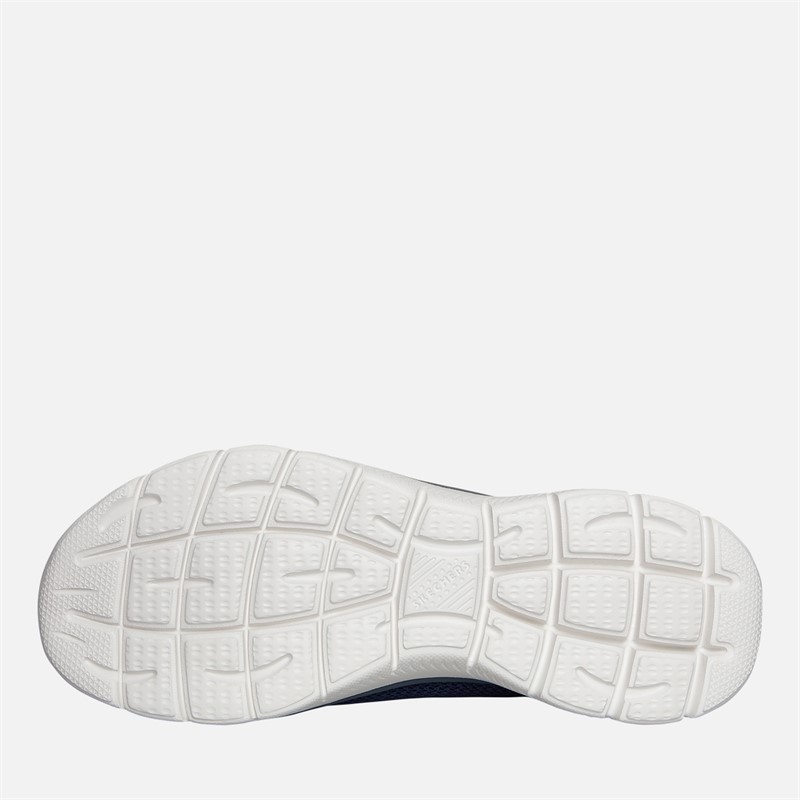 SKECHERS Womens Summits Cool Classics Trainers Navy/Pink