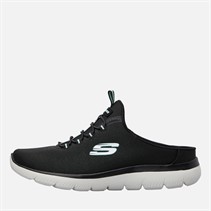 SKECHERS Womens Summits Simply Sweet Trainers Black/Black