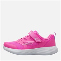 SKECHERS Girls Go Run 400 V2 Fuel 228 Trainers Hot Pink