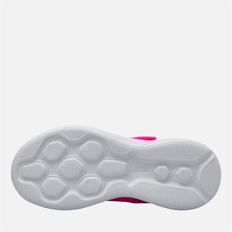 SKECHERS Girls Go Run 400 V2 Fuel 228 Trainers Hot Pink