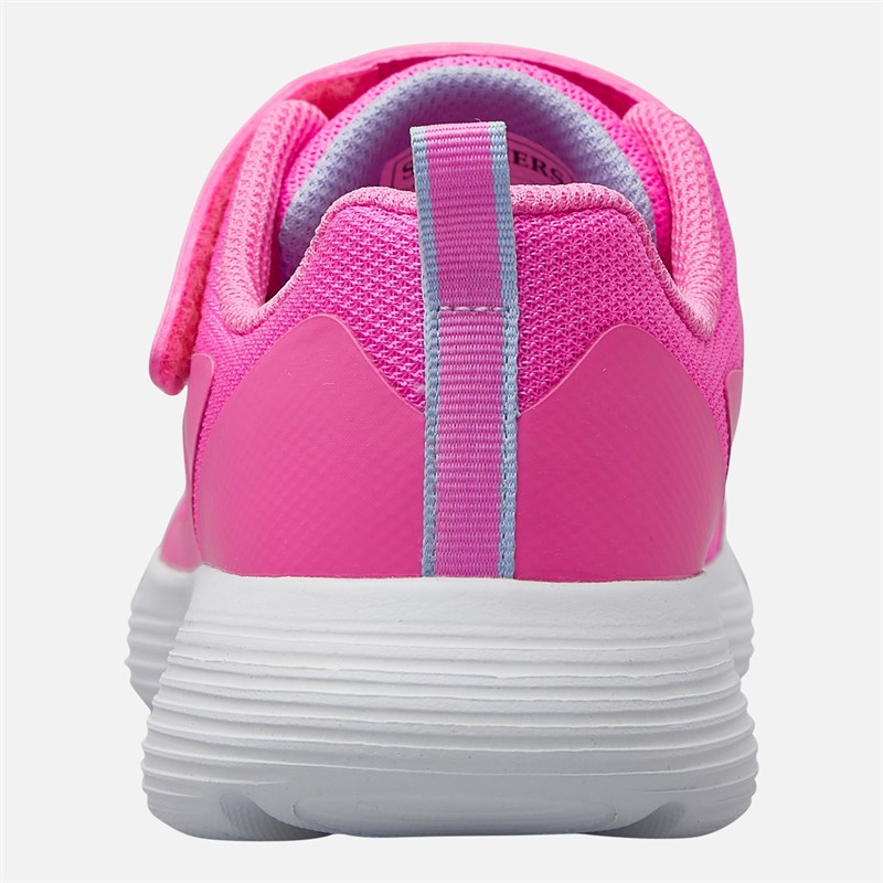SKECHERS Girls Go Run 400 V2 Fuel 228 Trainers Hot Pink