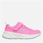 SKECHERS Mädchen Edgeride Glatte Reise Sneakers Rosa