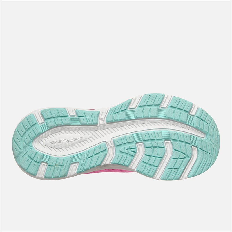 SKECHERS Mädchen Edgeride Glatte Reise Sneakers Rosa