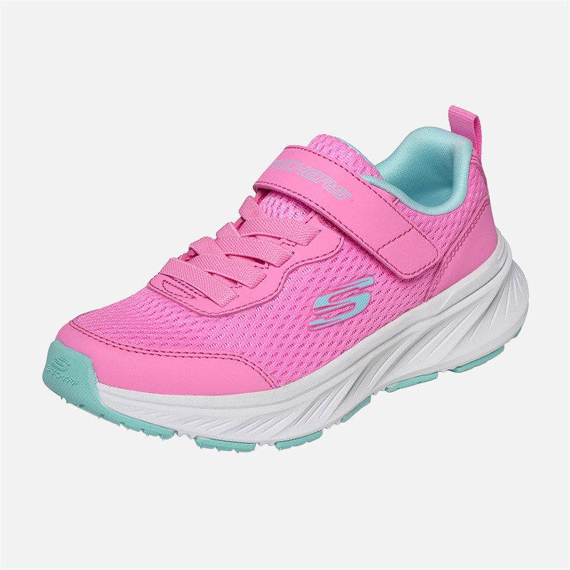 SKECHERS Mädchen Edgeride Glatte Reise Sneakers Rosa