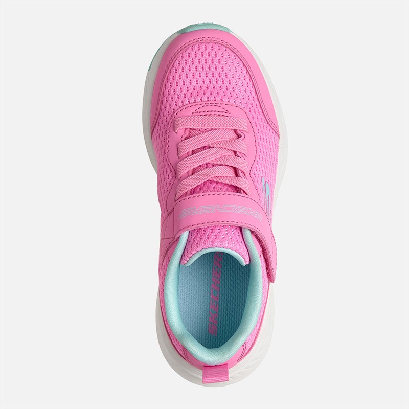SKECHERS Mädchen Edgeride Glatte Reise Sneakers Rosa