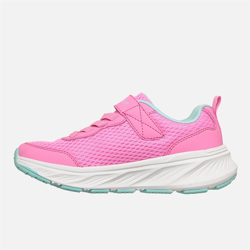 SKECHERS Mädchen Edgeride Glatte Reise Sneakers Rosa