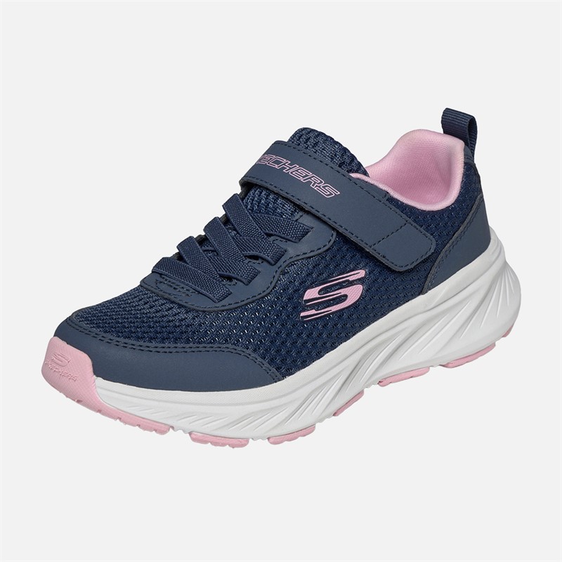 SKECHERS Mädchen Edgeride Sneakers Navy