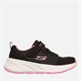 SKECHERS Mädchen Edgeride Sneakers Schwarz