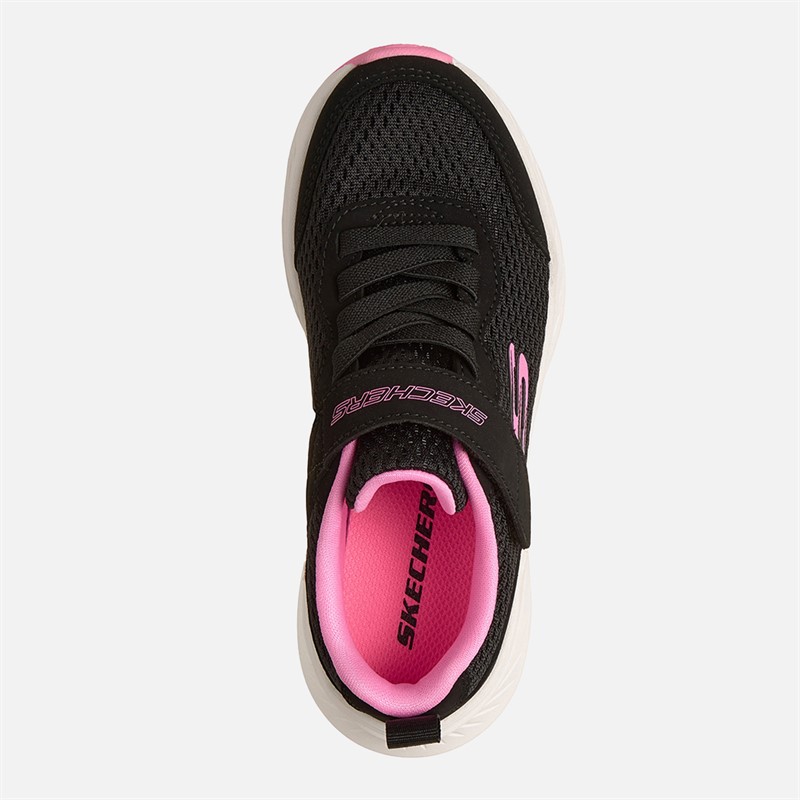 SKECHERS Mädchen Edgeride Sneakers Schwarz