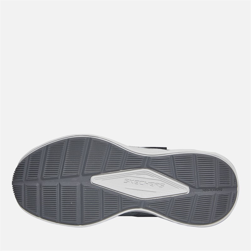 SKECHERS Baskets Garçon Microspec Tread Gris Gray