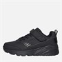 SKECHERS Boys Uno Lite Donex Trainers Black/Black